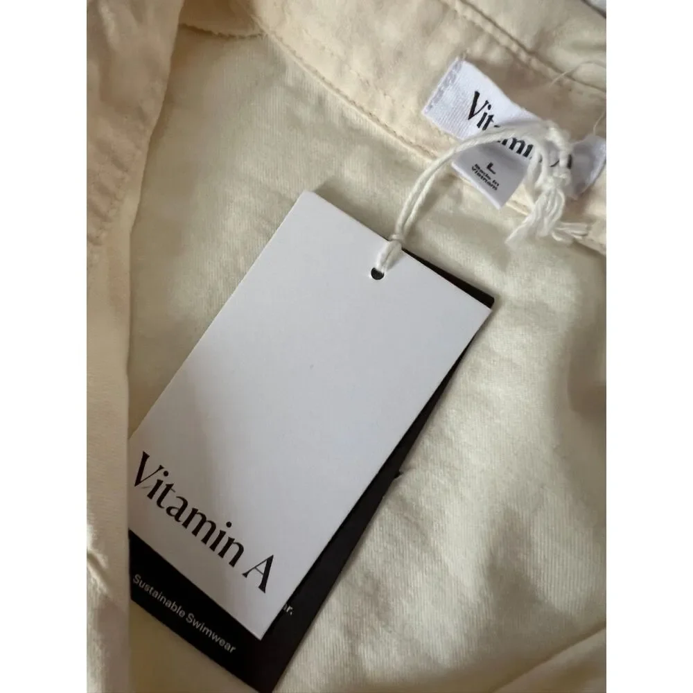 NWT Vitamin A Playa Maxi Cover Up. Size L.